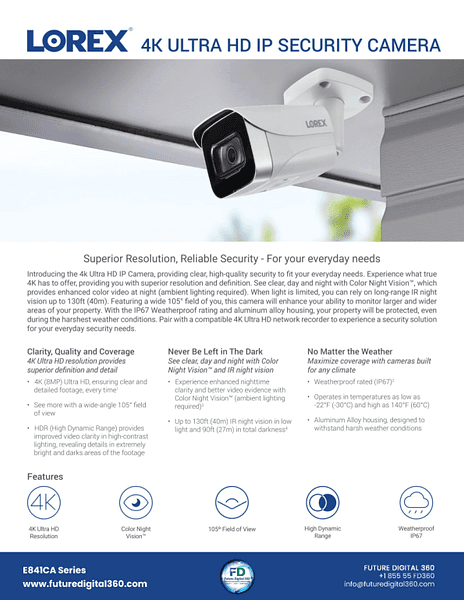 lorex e841ca